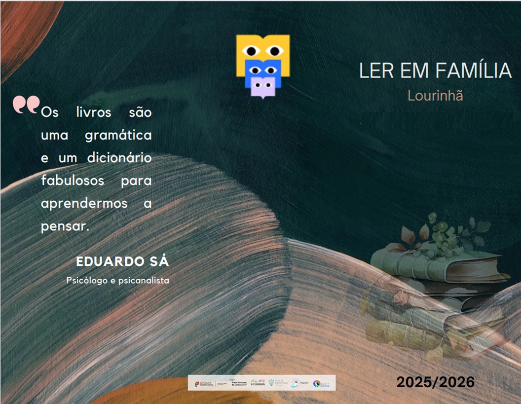 Leitura em familia Cartaz