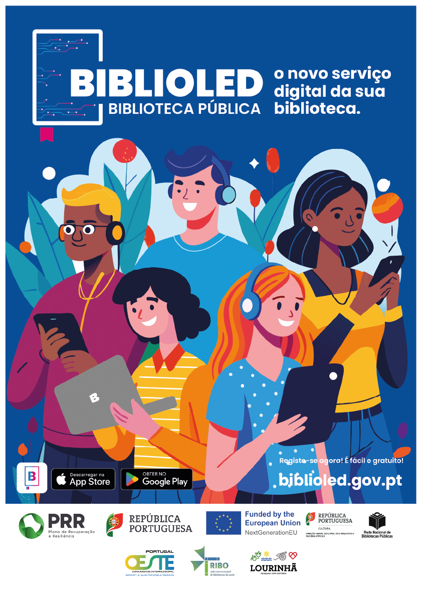 biblioLED lourinha cartazA3 infantil